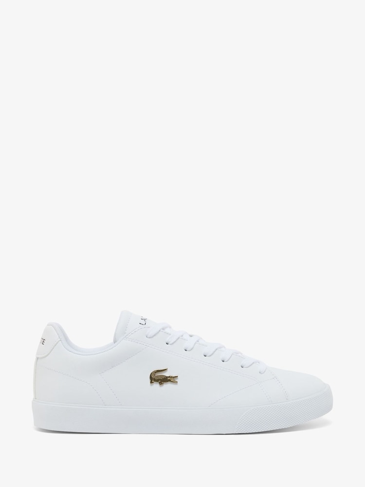 Lacoste Lerond White Trainers - Image 1 of 6