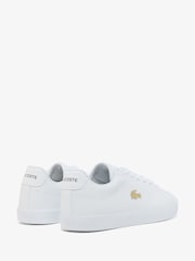 Lacoste Lerond White Trainers - Image 4 of 6