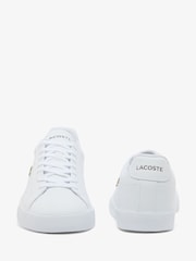 Lacoste Lerond White Trainers - Image 6 of 6