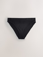Black N.Premium Super Soft Seamless Modal Blend High Leg Knickers - Image 7 of 10
