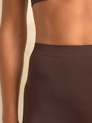 Chocolate Brown N.Premium Super Soft Seamless Shorts - Image 4 of 4