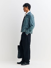 Rag & Bone Blue Simon Garage Jacket - Image 3 of 6