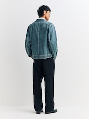 Rag & Bone Blue Simon Garage Jacket - Image 4 of 6