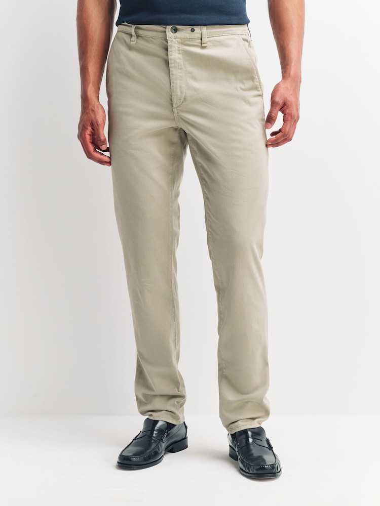 Rag & Bone Natural Standard Chino Trousers - Image 2 of 5 Rag & Bone Natural Standard Chino Trousers - Image 2 of 5