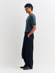 Rag & Bone Grey Aulton Knit Short Sleeve T-Shirt - Image 4 of 6