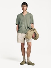Rag & Bone Green Zuma Pointelle Avery Shirt - Image 2 of 5