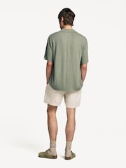 Rag & Bone Green Zuma Pointelle Avery Shirt - Image 3 of 5