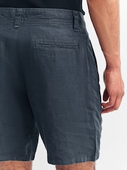 Rag & Bone Black Haydon 100% Linen Shorts - Image 5 of 5