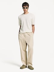 Rag & Bone Cream Zuma Toweling T-Shirt - Image 2 of 5