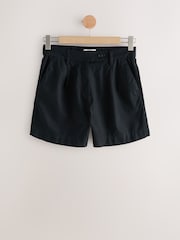 Black/Natural Linen Rich Boy Shorts 2 Pack - Image 3 of 9