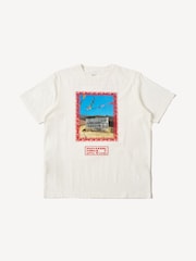 Universal Works White Single Jersey 7 Dias Print T-Shirt - Image 1 of 3