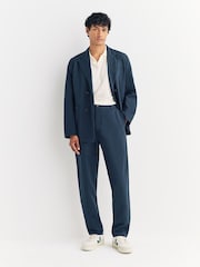 Universal Works Blue Manor Slub Weave Jacket - Image 2 of 6