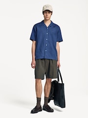 Universal Works Blue Shirtng Camp Shirt - Image 2 of 8