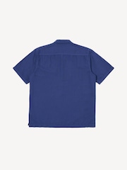 Universal Works Blue Shirtng Camp Shirt - Image 7 of 8