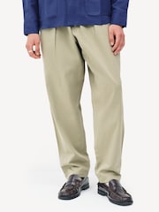 Universal Works Blue Travail Linen Overshirt - Image 2 of 8