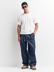 Universal Works White Loose Single Jersey T-Shirt - Image 1 of 8