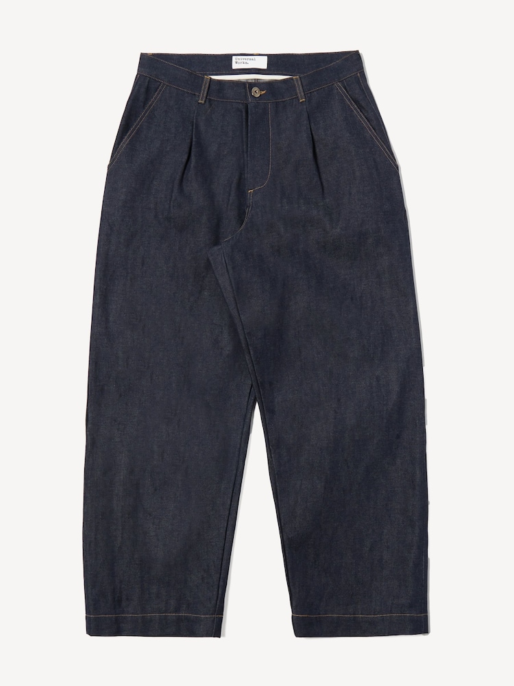 Universal Works Blue Duke 13Oz Selvedge Denim Trousers - Image 1 of 6