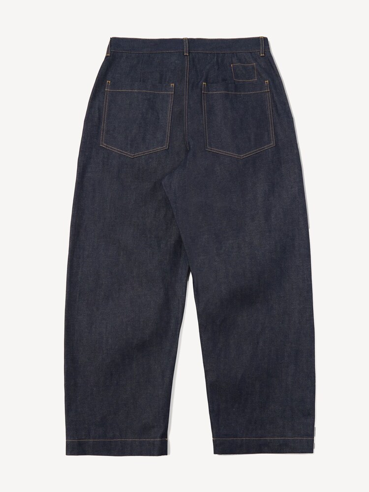 Universal Works Blue Duke 13Oz Selvedge Denim Trousers - Image 2 of 6