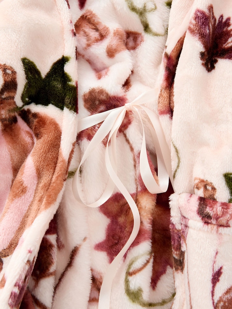 Buy Neutral Pumpkin Cosy Fleece Robe from the Next UK online shop