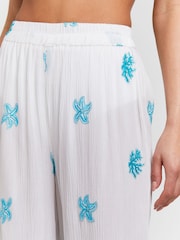 South Beach Embroidered Beach Trousers - Imagen 5 de 5