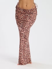 South Beach Printed Mesh Maxi Skirt - Image 3 of 5