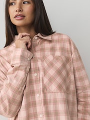 De cuadros rosa - Chaqueta 100% algódón - Imagen 4 de 7