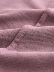 Mauve Purple Wide Leg Joggers - Image 8 of 9