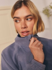 Blue Fleece Full Zip Jacket - Image 5 of 8