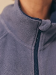 Blue Fleece Full Zip Jacket - Image 7 of 8