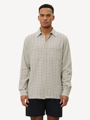 Les Deux White John Check Shirt - Image 1 of 7