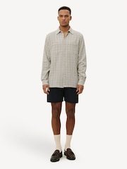 Les Deux White John Check Shirt - Image 3 of 7