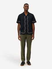 Les Deux Black Lesley Embroidery Shirt - Image 3 of 9