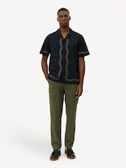 Les Deux Black Lesley Embroidery Shirt - Image 5 of 9