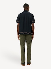 Les Deux Black Lesley Embroidery Shirt - Image 6 of 9