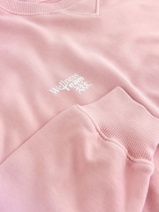 Pink Cropped Sweatshirt - Image 10 of 10