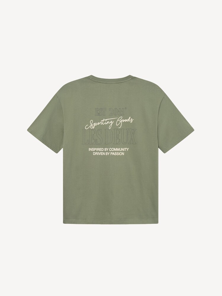 Les Deux Green Allen T-Shirt - Image 10 of 10