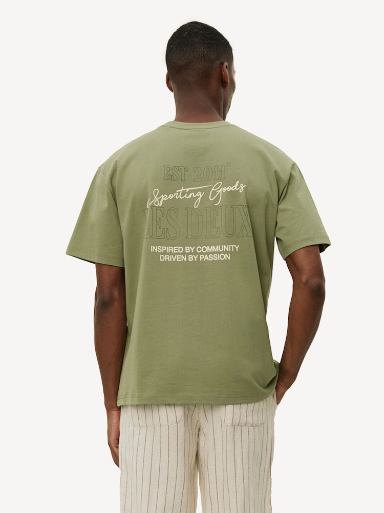 Les Deux Green Allen T-Shirt - Image 2 of 10