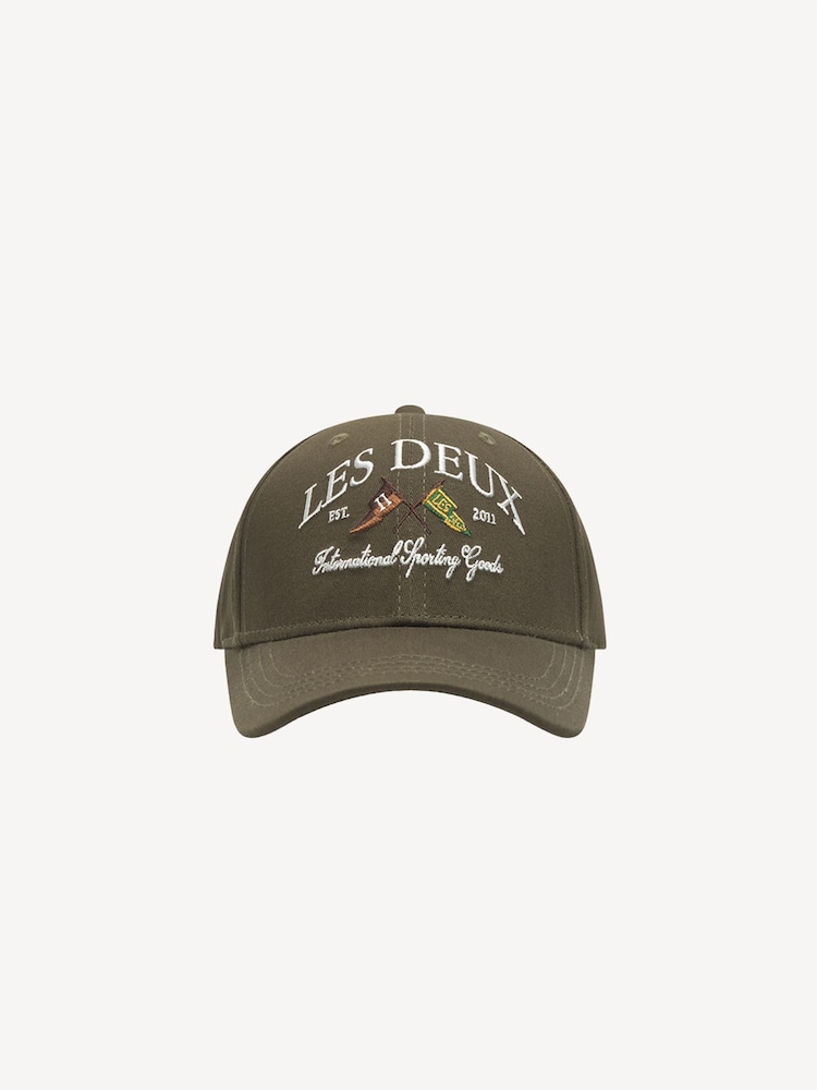 Les Deux Green Ivy League Baseball Cap - Image 1 of 4