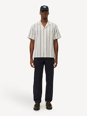 Les Deux White Lukas Check Dobby Shirt - Image 3 of 6