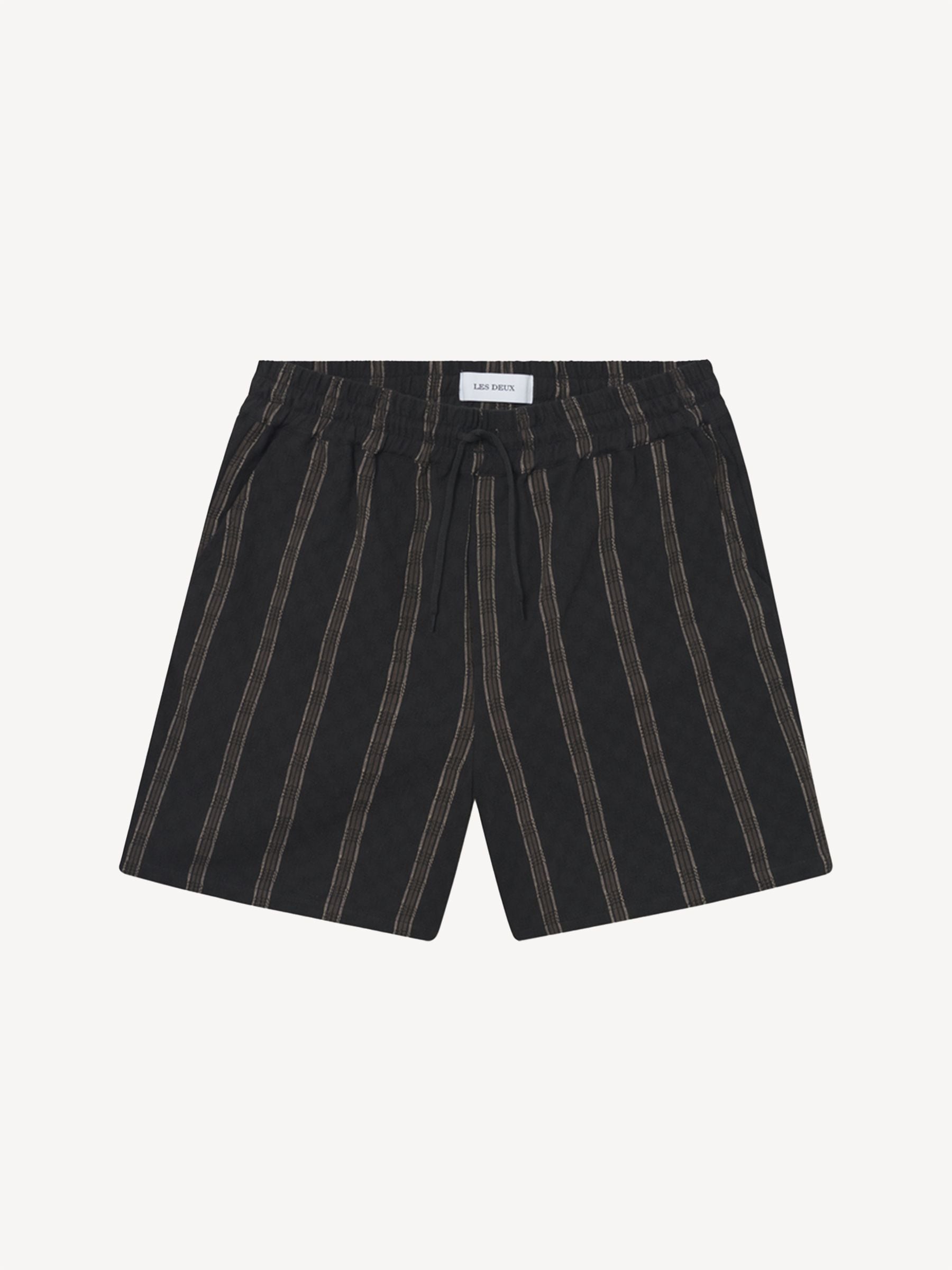Buy Les Deux Black Harry Check Dobby Shorts from Next USA