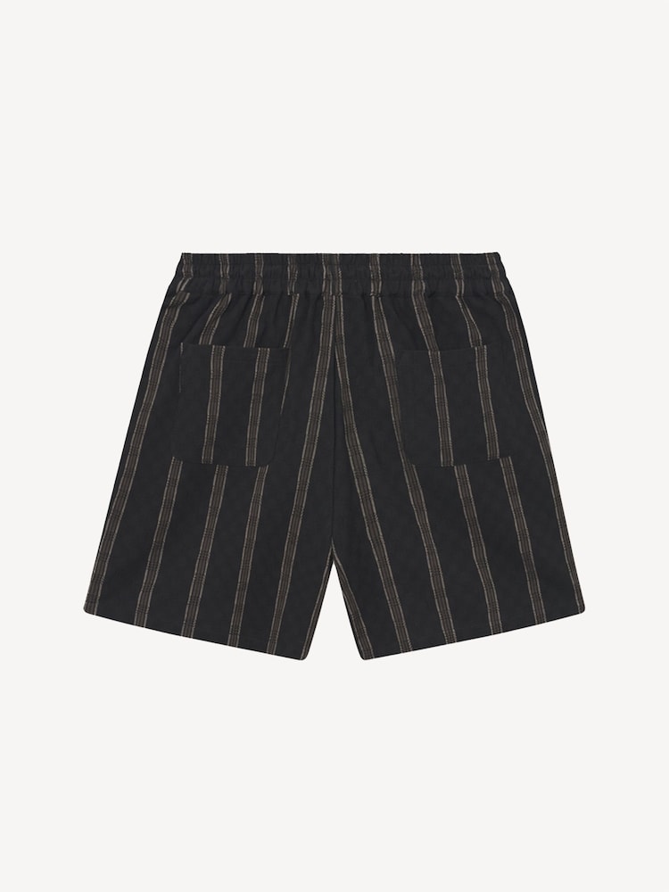 Les Deux Black Harry Check Dobby Shorts - Image 4 of 4