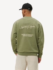 Les Deux Green Allen Sweatshirt - Image 2 of 6