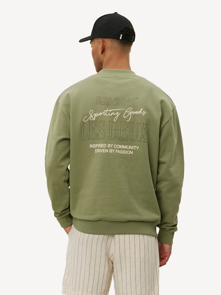 Les Deux Green Allen Sweatshirt - Image 2 of 6