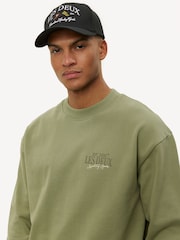 Les Deux Green Allen Sweatshirt - Image 3 of 6