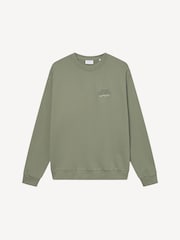 Les Deux Green Allen Sweatshirt - Image 5 of 6