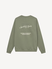 Les Deux Green Allen Sweatshirt - Image 6 of 6