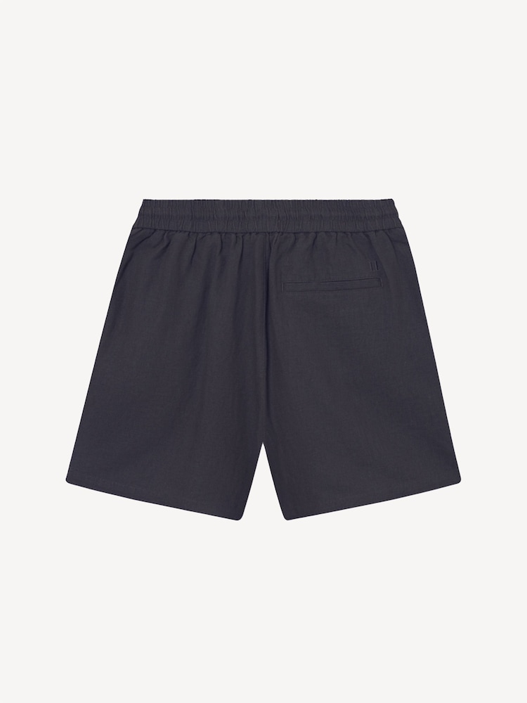 Les Deux Blue Otto Linen Shorts - Image 5 of 5