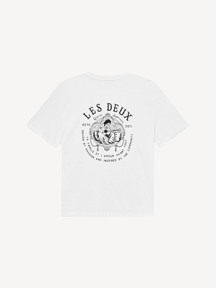 Les Deux White Passion T-Shirt - Image 5 of 5
