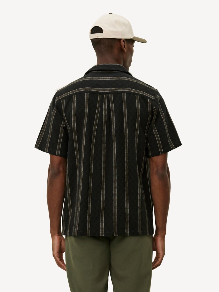 Les Deux Black Lukas Check Dobby Shirt - Image 2 of 5