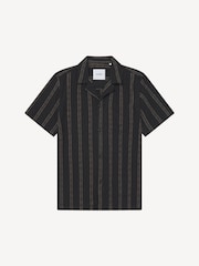 Les Deux Black Lukas Check Dobby Shirt - Image 4 of 5